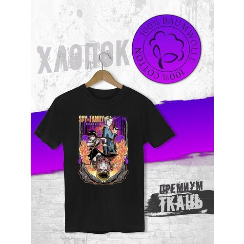 фото Футболка, размер xl, черный futba4ever
