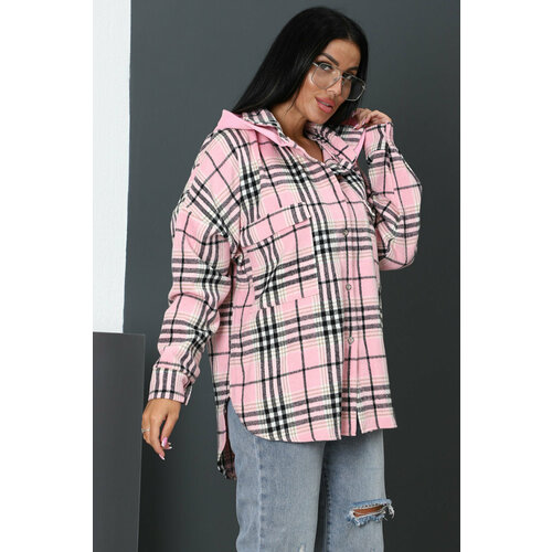 фото Толстовка натали, размер 60, розовый