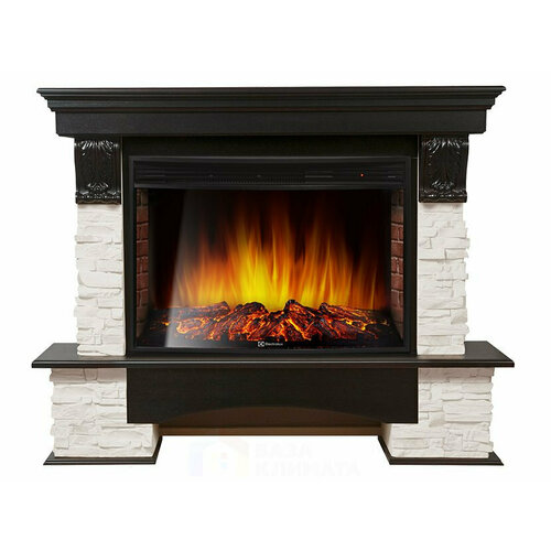 Каминокомплект Electrolux Sphere Plus EFP/P-3320RLS + Pietra 30S белый/темный дуб
