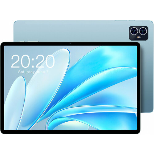 Планшет 10.1 Teclast M50HD 128ГБ голубой планшет bq 1036l exion advant blue unisoc sc9863a 1 6ghz 4096mb 64gb 3g 4g wi fi cam 10 1 1920x1200 android