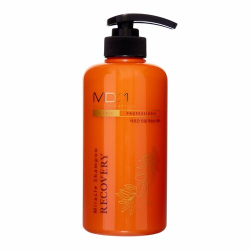 MD-1 Hair Therapy Miracle Recovery Shampoo Восстанавливающий шампунь для волос с маслом арганы