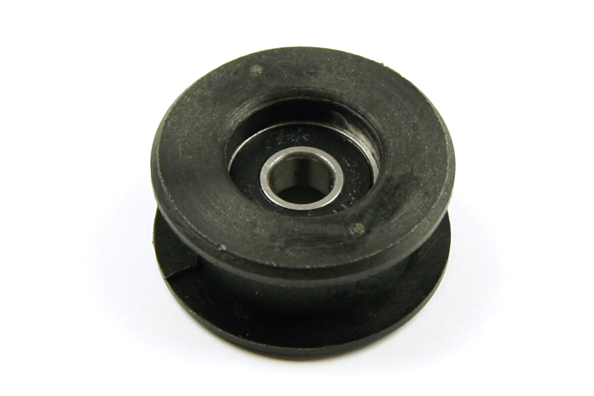 фото Ролик натяжения ремня (маленький) (Посадочный размер 8мм, наружный по ремню 30мм, ширина по ремню 13мм.) для культиватора CHAMPION BC-5512, BC-5712