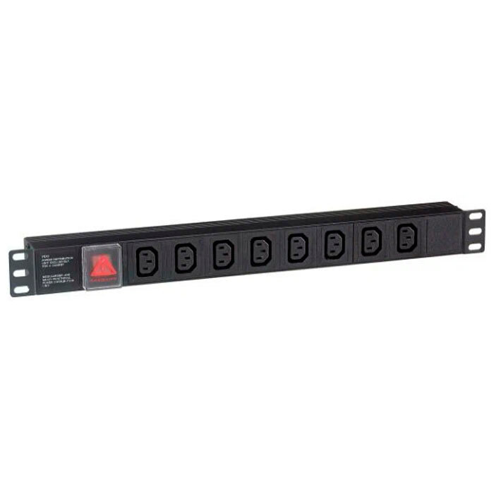 ExeGate ServerPro PDU-19H808 Al-8С13-C14-SW EX280854RUS black