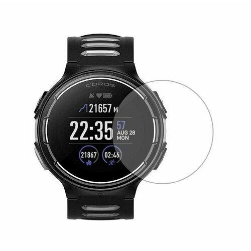 Защитное закалённое противоударное стекло MyPads для смарт часов Samsung Galaxy Watch3 Titan 45 mm из качественного японского материала олеофобны.