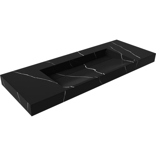 Раковина Armadi Art Flat Nero Marquina 120 859-120-NM черный