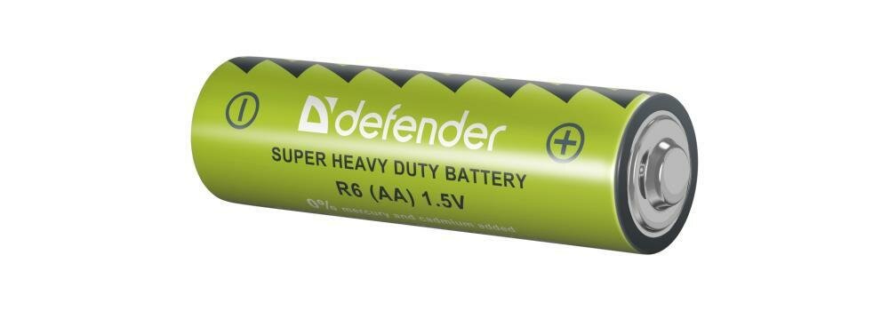 Батарейка DEFENDER ZINK CARBON R6-4F 4 шт 15 В