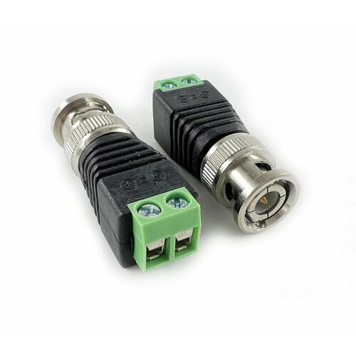 Штекер BNC пластик на кабель под винт 2 штуки 320₽