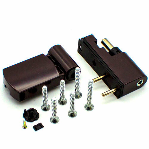 Петля дверная DH-R23 коричневая RAL8019 для пластиковых окон 1315₽