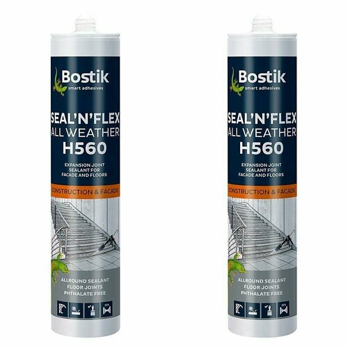 Герметик гибридный Bostik H560 Seal-n-flex all weather белый 290 мл (2 шт.)