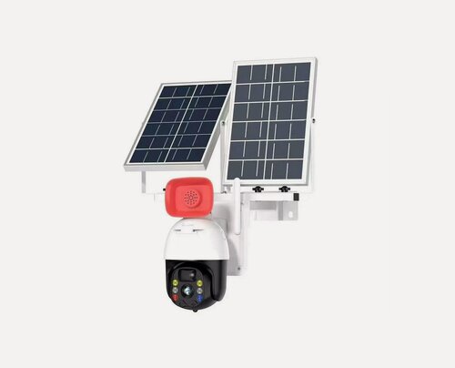 Изображение товара Уличная автономная поворотная Wi-Fi 3G/4G камера Link SE902-4G-4MP Solar (H265) (Q40294UL) 4Mp с двойной солнечной батареей - камера с зарядкой от с