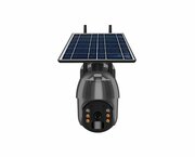 Автономная уличная 2MP камера на солнечной батарее с записью LinkSolar Mod: S-12 (4GS) (Q38396UL). Использование солнечной энергии. Работа в 4G