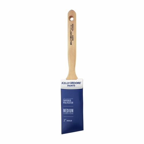 фото Кисть с искусственной щетиной kelly-moore polyester brush angular 51 мм 0037-158 kelly-moore paints