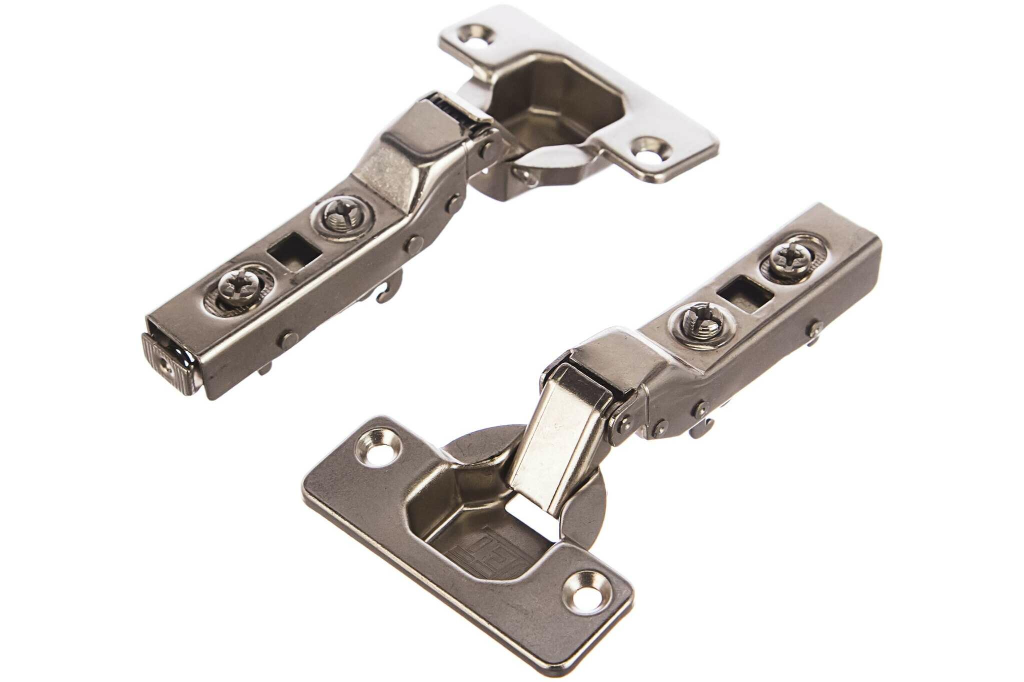 фото JET Петля с доводчиком для полунакладных дверей JET OPTIMA 700 clip-on D35мм HM700B.100NI99