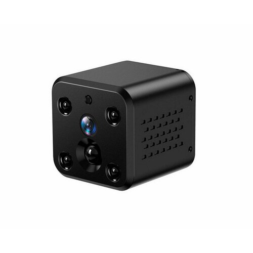 Автономная 4mp маленькая беспроводная Wi-Fi IP видеокамера наблюдения JMC-AV13 (2560х1440) (O46494MI) с ИК датчиком движения. Определение тела человек