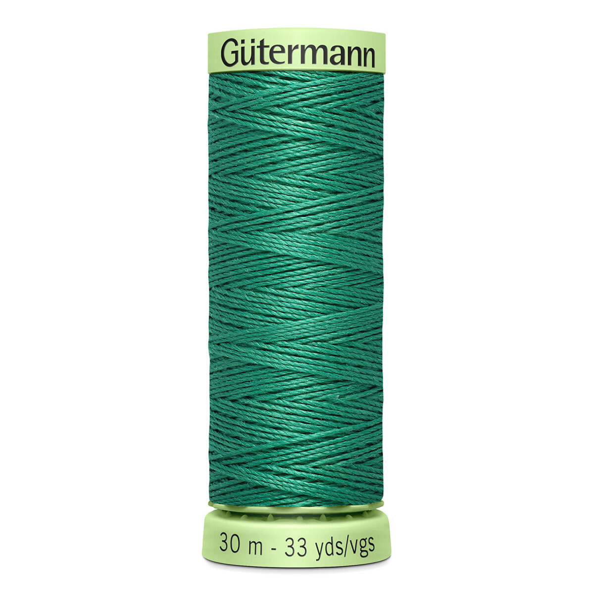 Нитки швейные Top Stitch 30/30 м для декоративной отстрочки, 100% полиэстер, Gutermann 744506 (925 изумрудный), 5 шт