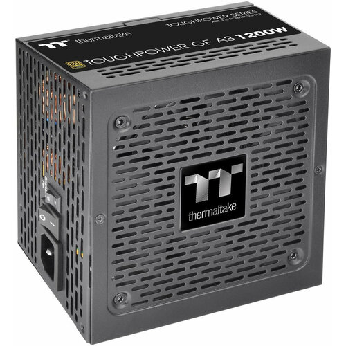 Блок питания Thermaltake ATX 1200W Toughpower GF A3 Gen5 80 gold 24pin APFC 140mm fan 12xSATA Cab Manag RTL 21142₽
