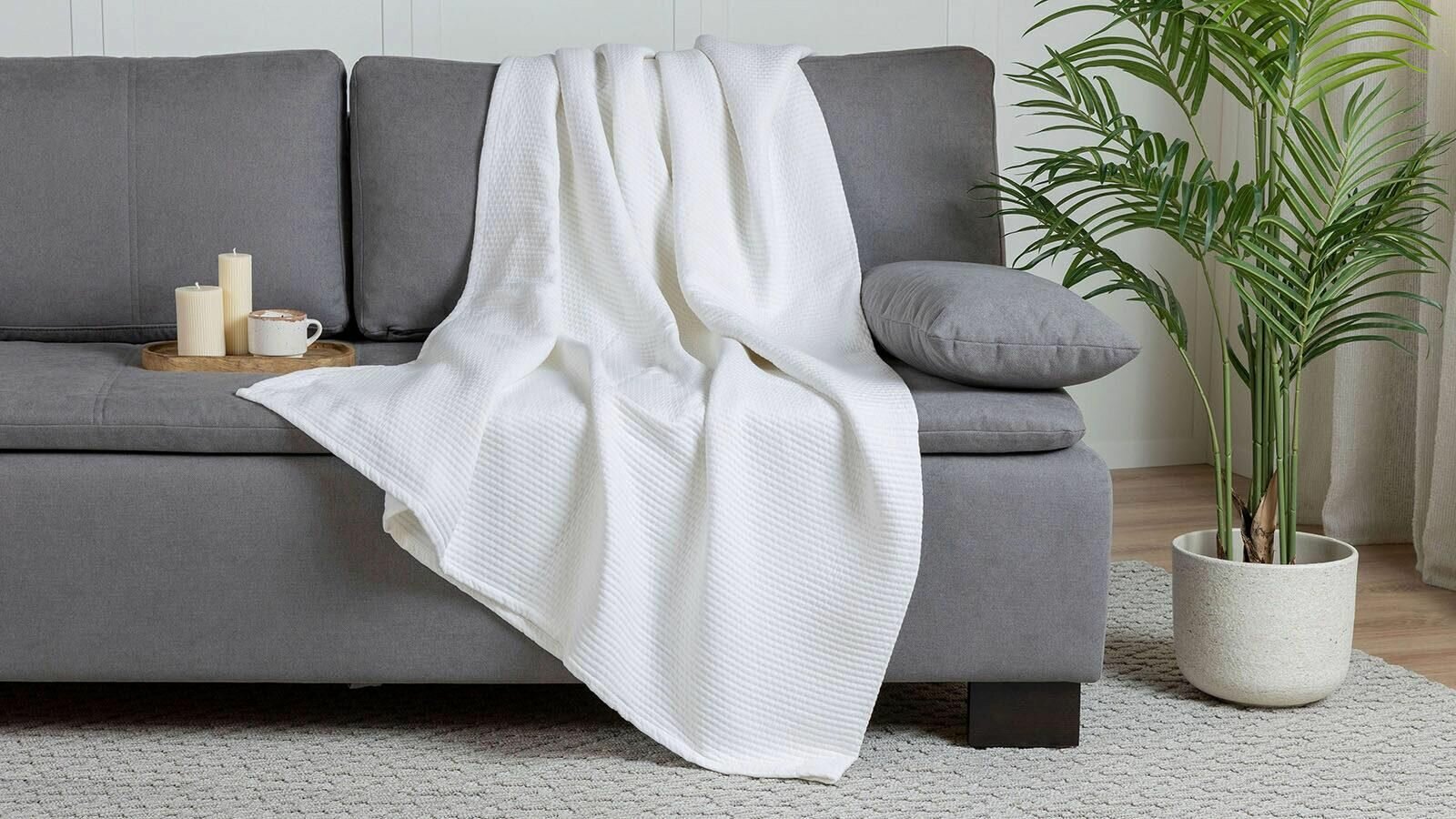 фото Покрывало Soft Cotton 220*230, белый