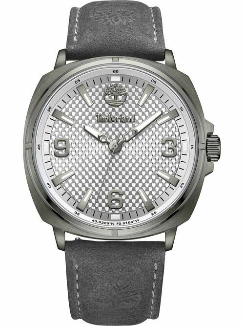 Наручные часы Timberland, серебряный, серый