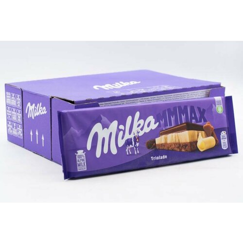 Шоколад Milka Triolade 280 грамм Упаковка 15 шт