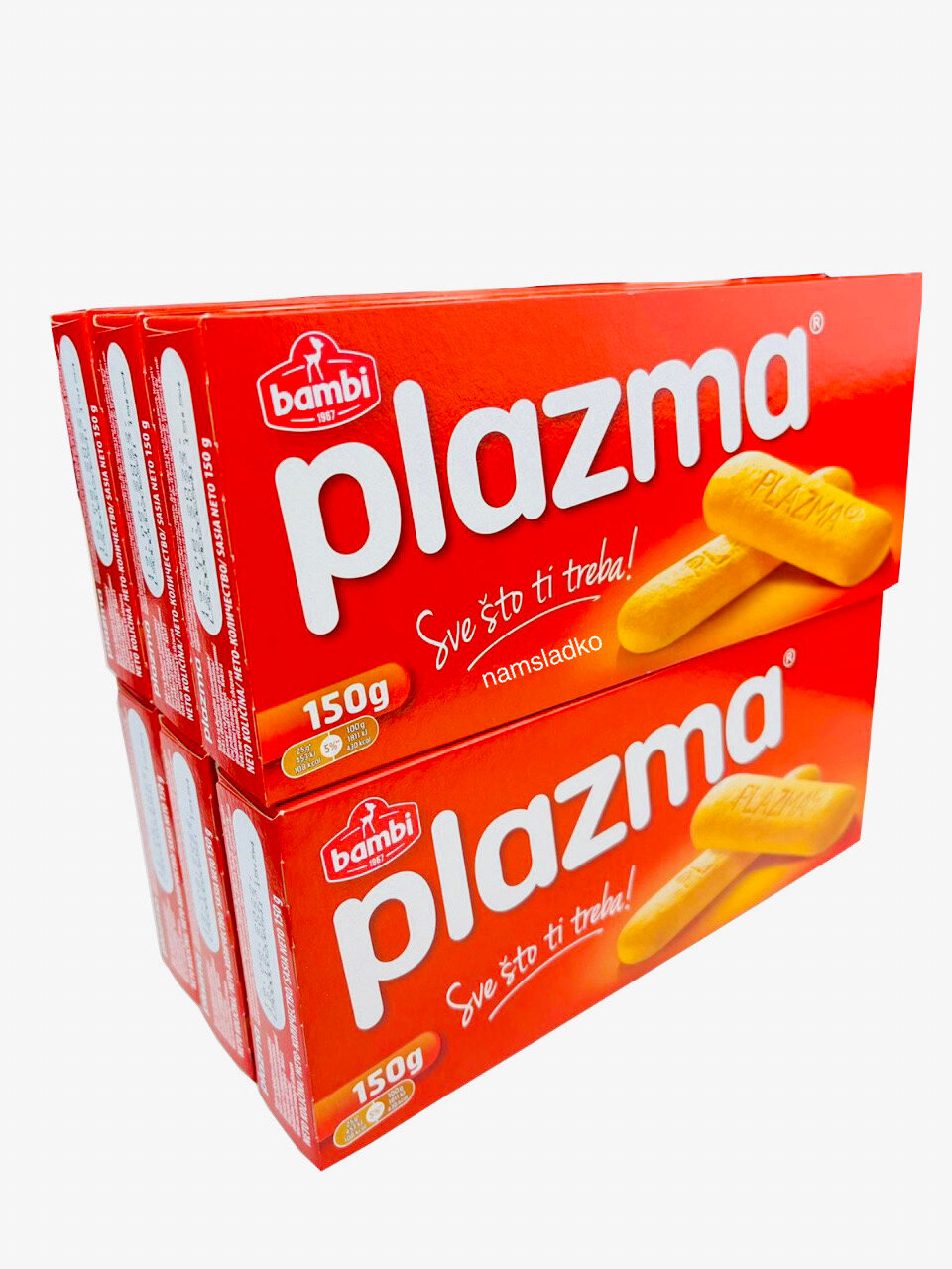 Печенье с витаминами Плазма (Plazma) 150 грамм. - 6 шт. Европа.
