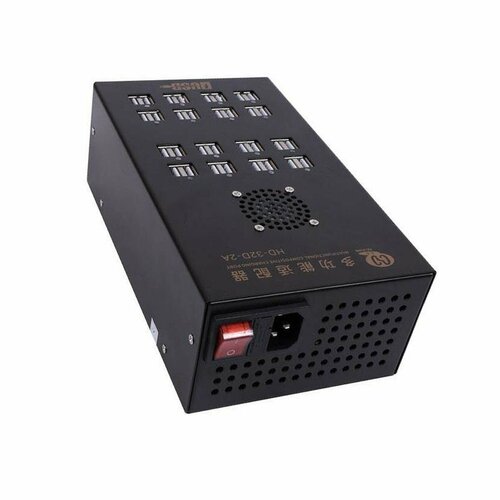 Зарядная станция 32 порта USB-A, black