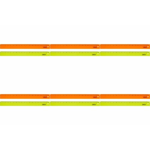 Attache Economy Линейка, 30 см, 2 шт, 6 уп