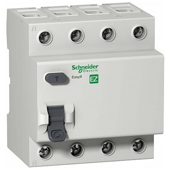 Устройство защитного отключения (УЗО) Systeme Electric (schneider Electric) SCHNEIDER ELECTRIC 4p 63А 30мА тип AC EASY 9 EZ9R34463
