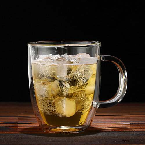 Стеклянная кружка с двойными стенками KIMBERLY 4795274, 500 мл