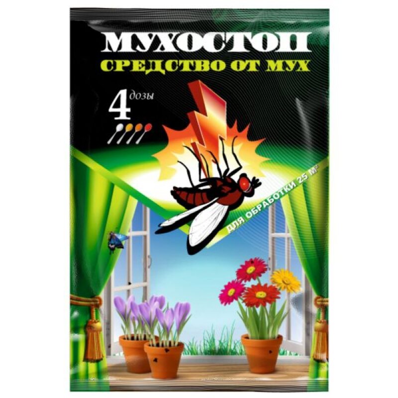 Приманка от мух 10г Мухостоп 5/200 Е-С