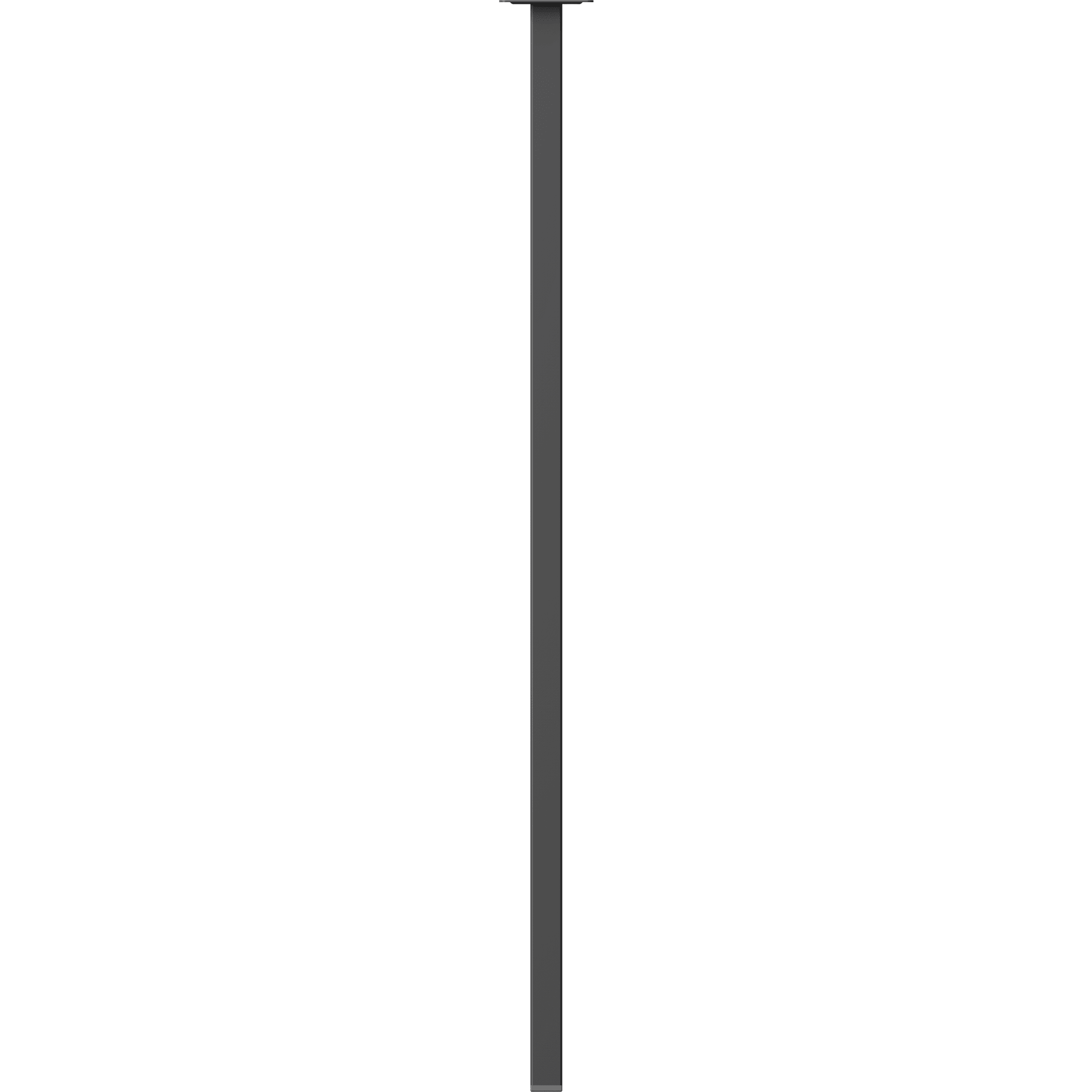 Ножка Лофт 83х99х865 мм 850-830 цвет черный муар - фотография № 3