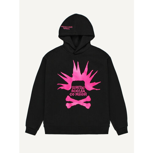 фото Худи , размер 42/44, черный киш