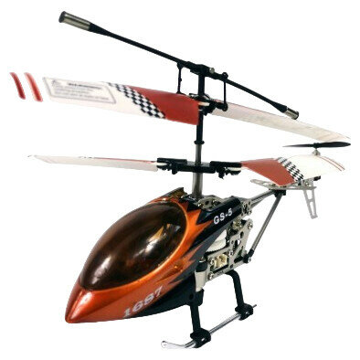 Радиоуправляемый вертолёт JiaYuan Whirly Bird Gyro (оранжевый)