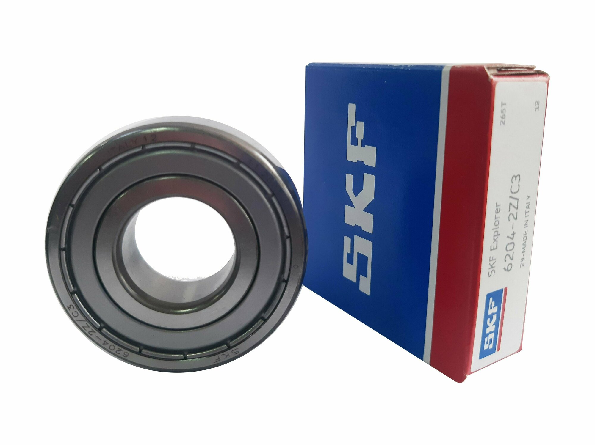 Подшипник 6204-2Z/С3 (6204-ZZ/С3) (70-80204) SKF Швеция. Made in Italy