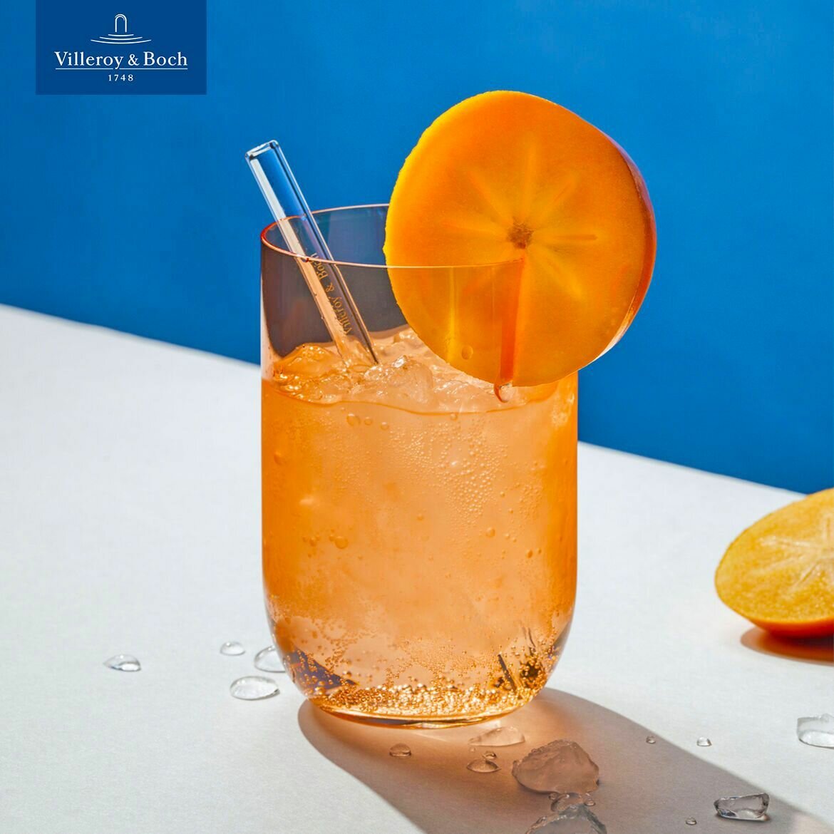 Набор высоких стаканов, 385 мл/2 шт, Apricot, like. by Villeroy & Boch, Хрустальное стекло