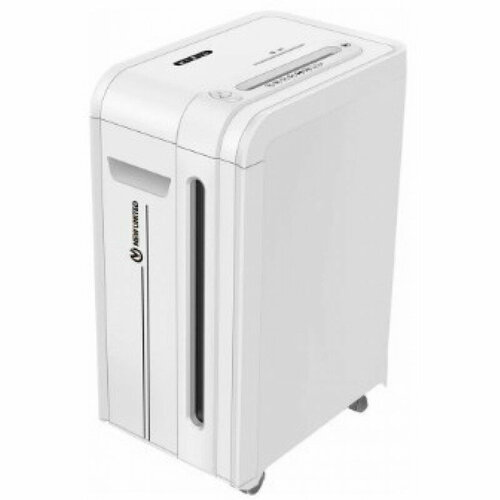 Шредер New United Etalon ER-18C серый (секр. P-4) перекрестный 18лист. 28лтр. скрепки скобы пл. карты CD