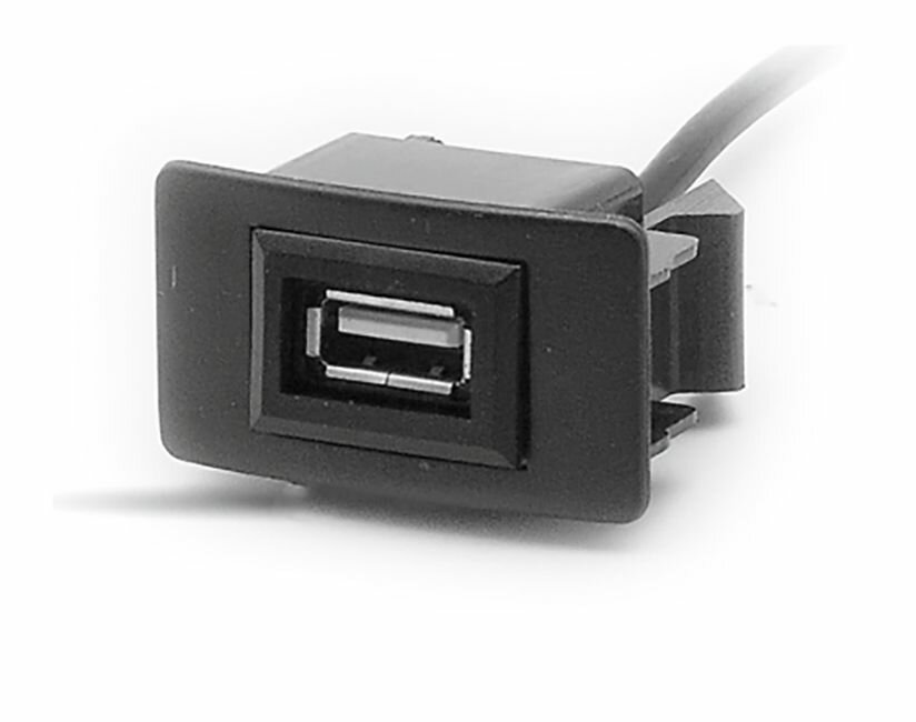 USB разъем Carav в штатную заглушку для Honda, Acura 1 порт