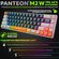 PANTEON M2 W Grey-Ivory(12) Игровая беспроводная мембранная TKL (...