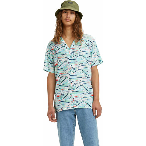 фото Рубашка levi's, размер l, синий