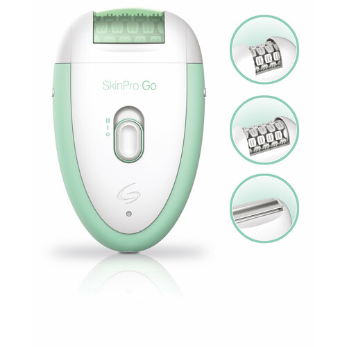 Эпилятор GA.MA SKINPRO GO 2 White/Green
