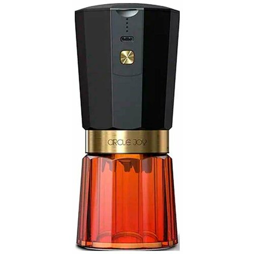 Кофемолка Circle Joy Electric Coffee Grinder CJ-EG05 Black-Amber RUS черно-янтарная