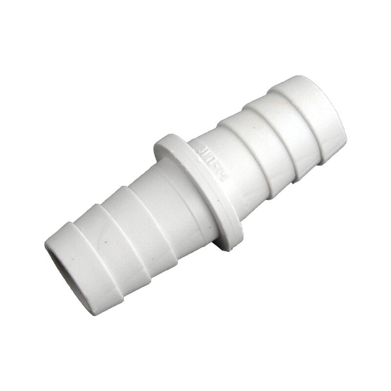 фото Соединитель сливных шлангов д/стиральных машин d=19х19мм, пласт.