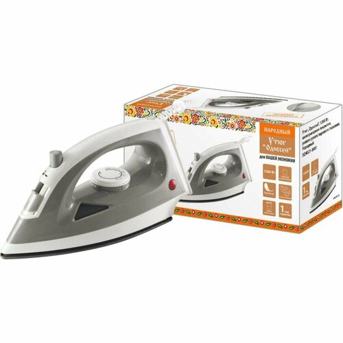 Утюг TDM Одиссей 1200 Вт антипригарное покрытие режим сухогопарового глажения Народный SQ4021-0001 284400₽