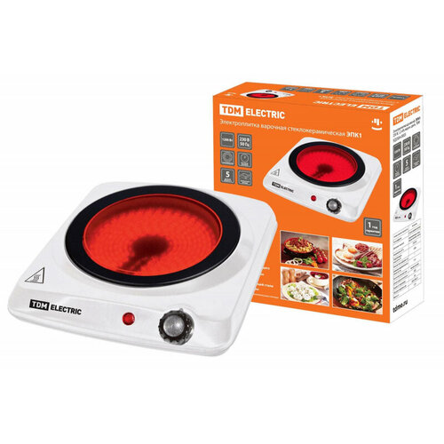 Плитка электрическая TDM Electric ЭПК1 230 В 12 кВт керам диск 545800₽