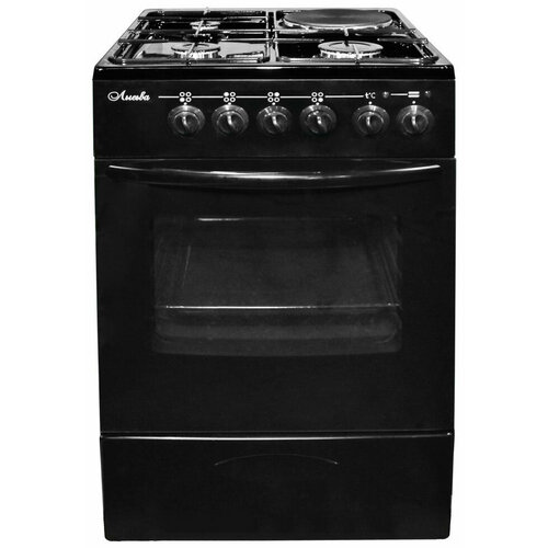 Комбинированная плита Лысьва ЭГ 13г01 МС-2у черная со стеклянной крышкой 2429000₽