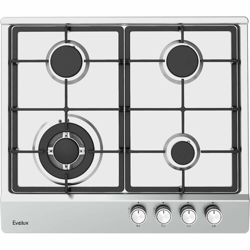 Встраиваемая варочная панель газовая EVELUX HEG 655 X 2199000₽