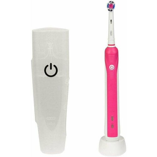 Электрическая зубная щетка Oral-B Pro 750 Limited Edition розовый