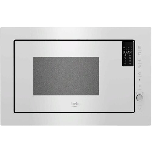 Микроволновая печь Beko BMGB 25333 WG, встраиваемая, 25л, 900Вт, белый [9202603200]