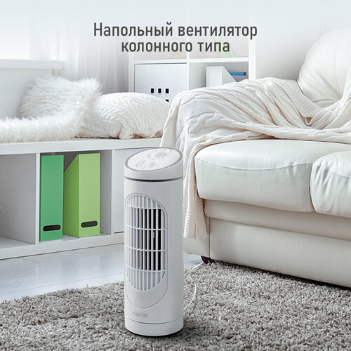 Напольный вентилятор колонного типа MARTA MT-FN2552 белый жемчуг 2625₽