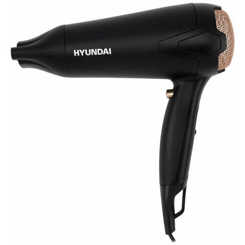 Фен Hyundai H-HDI0755 2000 Вт черный матовый 193800₽