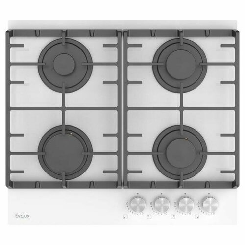 Варочная панель газовая EVELUX HEG 600 WG белый 2399000₽